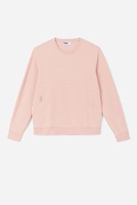 Fila Arev Sweatshirts Herre Koral | 492-ZMAJQL