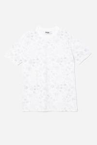 Fila Briella Crew T Shirts Dame Hvide | 837-VGYELM