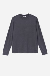 Fila Commuter Tee Long Sleeve Herre Sort | 246-LFPERG