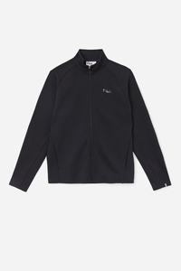 Fila Commuter Træningsjakke Herre Sort | 568-ZLBNIO
