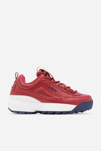 Fila Disruptor 2 Premium Sneakers Herre Rød Mørkeblå Rød | 915-JEUBQK
