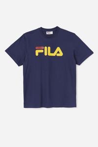 Fila Eagle Tee T Shirts Herre Mørkeblå | 537-JRXTHS