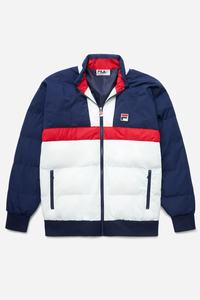 Fila Fausto Ski Skijakker Herre Mørkeblå Rød Hvide | 741-PVRHKZ