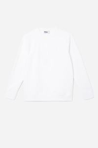 Fila Izabella Sweatshirts Dame Hvide | 325-RMYXGW