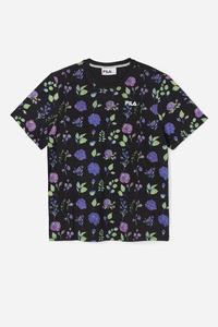 Fila Kensico Tee T Shirts Herre Sort | 529-PTSAYL