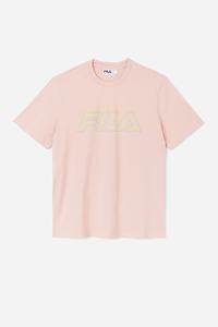 Fila Lakosa Tee T Shirts Herre Koral | 984-JCLIHN