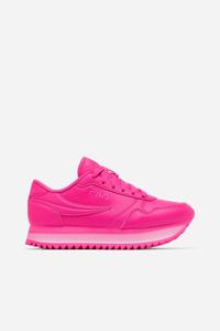 Fila Orbit Stripe Sneakers Dame Lyserød Lyserød Lyserød | 815-BIKNRD