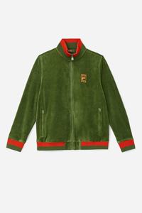 Fila Paterson Velour Fleece Jakker Herre Orange | 845-AQDGRB
