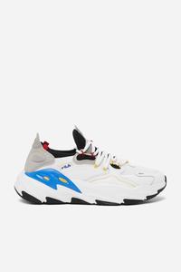 Fila Ray Tacer Evo 2 Track Sko Herre Hvide Sort Blå | 713-DKQGRY