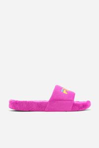 Fila Terry Drifter Badesandaler Dame Fuchsia Lilla Gul | 018-OECBHQ