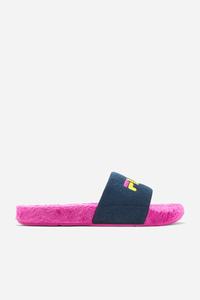 Fila Terry Drifter Badesandaler Dame Fuchsia Lilla Gul | 985-NSZDHW
