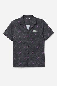 Fila Topo Caban T Shirts Herre Sort Sort | 495-VNTLGK