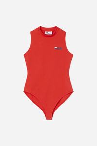Fila Ximena Bodysuit Dame Rød | 487-MCJXAL