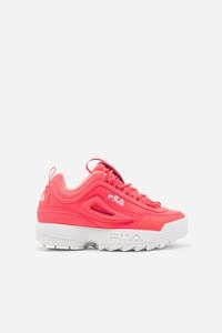 Fila disruptor 2 logo reveal Store Børn Børn Dyb Lyserød Hvide | 428-CIFRTA