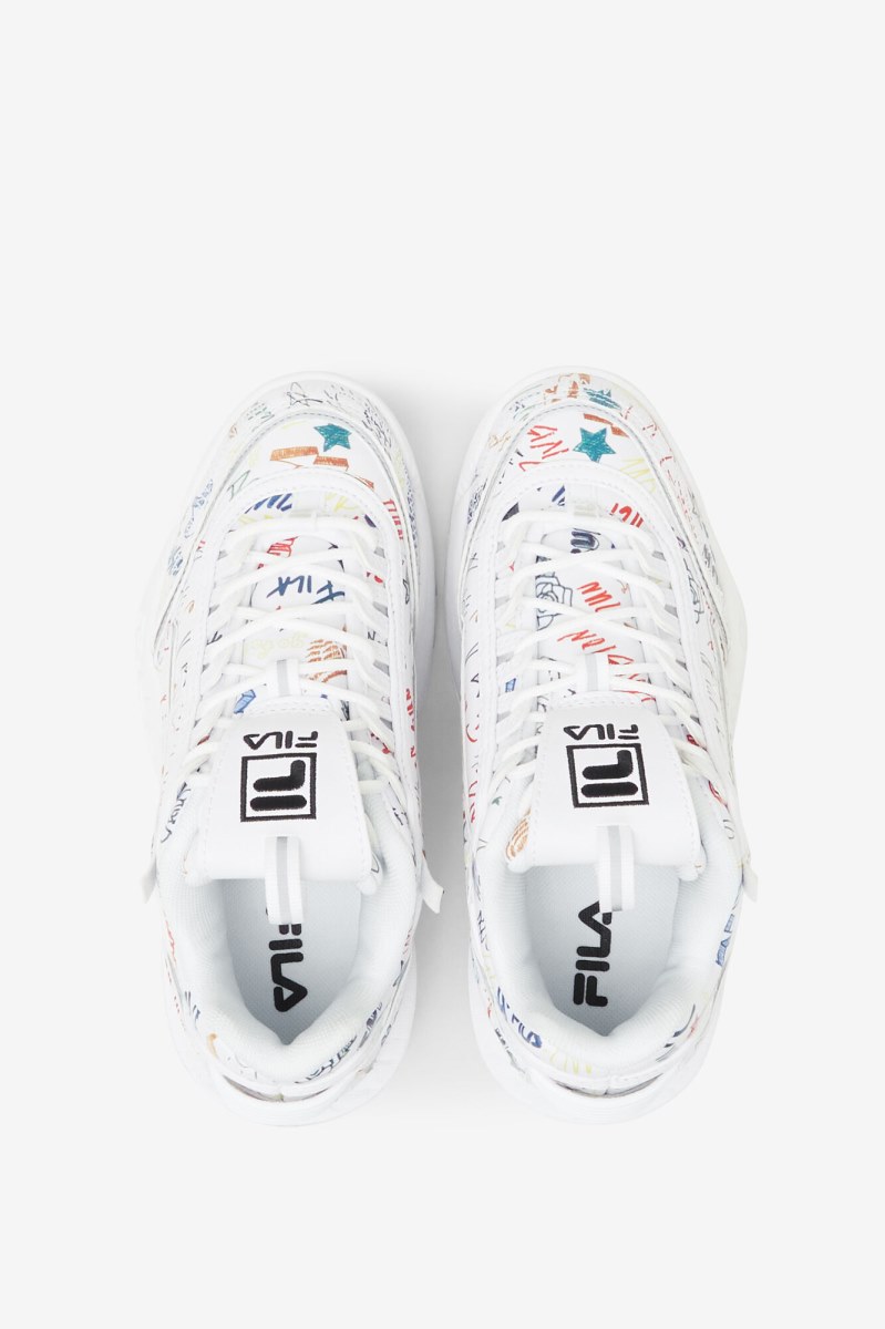 Fila Sneakers Danmark Disruptor 2 EXP B rn Sort Hvide Flerfarvede